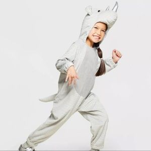 Toddler Rhino Jumpsuit Costume Size 18-24 Months